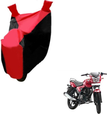 MOCKHE Two Wheeler Cover for TVS(Jive, Black, Red)