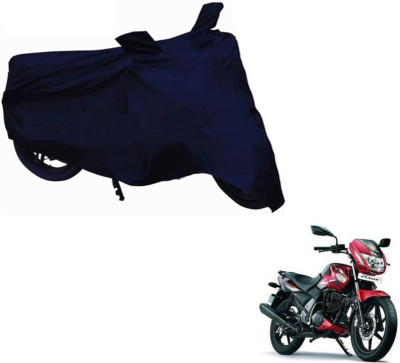 Flipkart SmartBuy Two Wheeler Cover for TVS(Flame SR125, Blue)