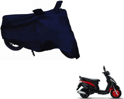 MOCKHE Two Wheeler Cover for Mahindra(Rodeo, Blue)