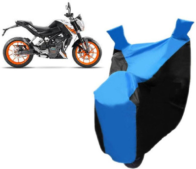 Auto Age Two Wheeler Cover for KTM(Duke 200, Blue)