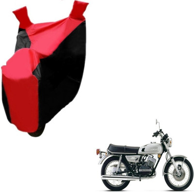 Flipkart SmartBuy Two Wheeler Cover for Yamaha(RD 350, Black, Red)