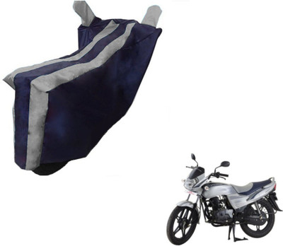 MOCKHE Two Wheeler Cover for LML(Freedom, Black, Silver)