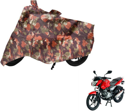 MOCKHE Two Wheeler Cover for Bajaj(Pulsar 135 LS DTS-i, Multicolor)