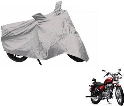 MOCKHE Two Wheeler Cover for Royal Enfield(Thunderbird 500, Silver)