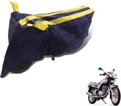 Flipkart SmartBuy Two Wheeler Cover for TVS(Fiero F2, Black, Yellow)