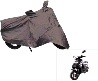Flipkart SmartBuy Two Wheeler Cover for Mahindra(Kine, Grey)