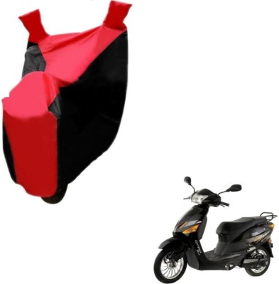 Flipkart SmartBuy Two Wheeler Cover for Hero(Electric Zippy, Black, Red)