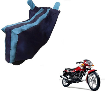 Flipkart SmartBuy Two Wheeler Cover for TVS(Star Sport, Black, Blue)