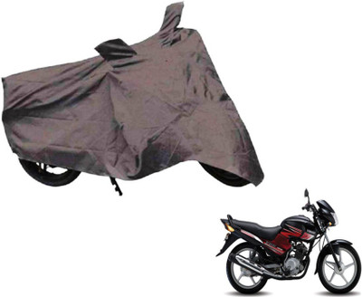 MOCKHE Two Wheeler Cover for Yamaha(YBR 125, Grey)