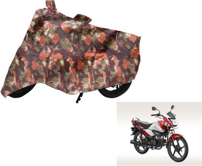 MOCKHE Two Wheeler Cover for Hero(Splendor I Smart, Multicolor)
