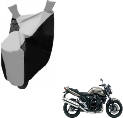 Flipkart SmartBuy Two Wheeler Cover for Suzuki(Bandit, Black, Silver)
