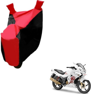MOCKHE Two Wheeler Cover for Hero(Karizma ZMR, Black, Red)