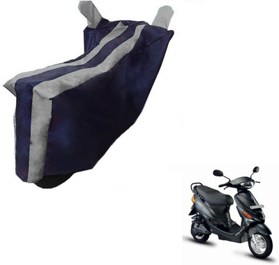 Flipkart SmartBuy Two Wheeler Cover for Hero(E Sprint, Black, Silver)