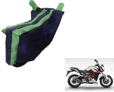 Flipkart SmartBuy Two Wheeler Cover for DSK Benelli(TNT 25, Black, Green)