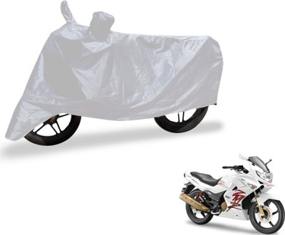 Flipkart SmartBuy Two Wheeler Cover for Hero(Karizma ZMR, Silver)