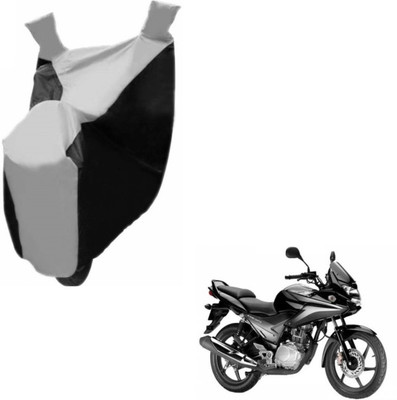 Flipkart SmartBuy Two Wheeler Cover for Honda(CBF, Black, Silver)