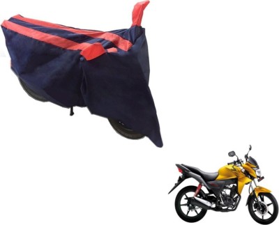 MOCKHE Two Wheeler Cover for Honda(CB Twister, Black, Orange)