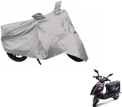 Flipkart SmartBuy Two Wheeler Cover for TVS(Scooty Streak, Silver)