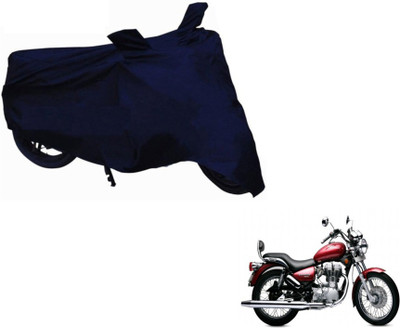 MOCKHE Two Wheeler Cover for Royal Enfield(Twin spark, Blue)