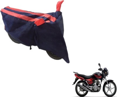 MOCKHE Two Wheeler Cover for Yamaha(YBR 125, Black, Orange)