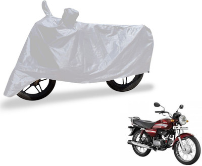 Flipkart SmartBuy Two Wheeler Cover for Hero(HF Dawn, Silver)