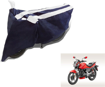 MOCKHE Two Wheeler Cover for Hero(Xtreme Sports, Black, White)