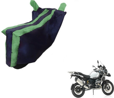 Flipkart SmartBuy Two Wheeler Cover for BMW(R 1200 GS, Black, Green)