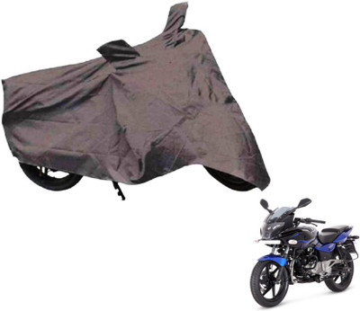 MOCKHE Two Wheeler Cover for Bajaj(Pulsar, Grey)