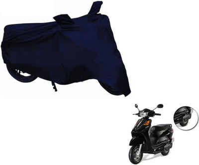MOCKHE Two Wheeler Cover for Universal For Bike(Yo EXL, Blue)