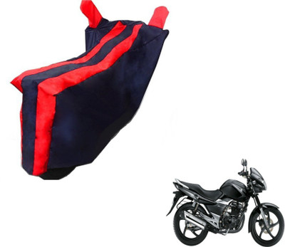 Flipkart SmartBuy Two Wheeler Cover for Suzuki(GS, Black, Red)