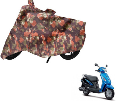 Flipkart SmartBuy Two Wheeler Cover for Suzuki(Zeus, Multicolor)