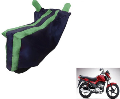 Flipkart SmartBuy Two Wheeler Cover for Mahindra(Stallio, Black, Green)