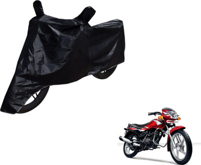 MOCKHE Two Wheeler Cover for TVS(Star Sport, Black)