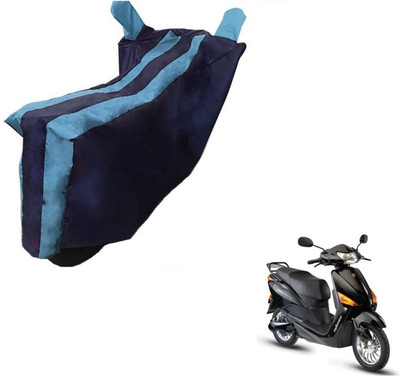 Flipkart SmartBuy Two Wheeler Cover for Hero(Electric Optima, Black, Blue)