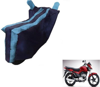 Flipkart SmartBuy Two Wheeler Cover for Mahindra(Stallio, Black, Blue)