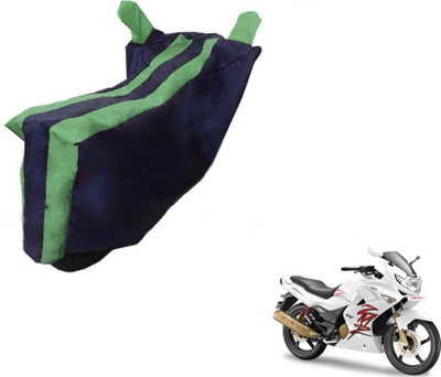 Flipkart SmartBuy Two Wheeler Cover for Hero(Karizma ZMR, Black, Green)
