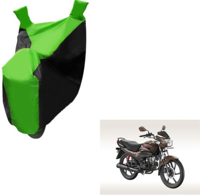 Flipkart SmartBuy Two Wheeler Cover for Hero(Passion Pro, Black, Green)