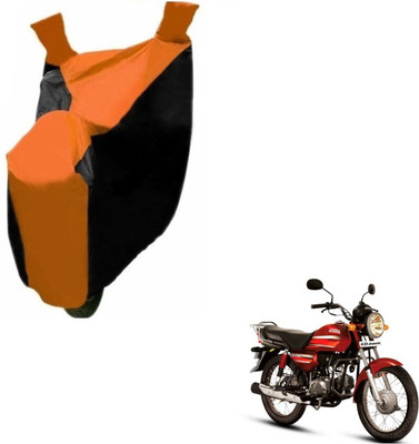 Flipkart SmartBuy Two Wheeler Cover for Hero(CD Dawn, Black, Orange)