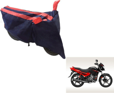 Flipkart SmartBuy Two Wheeler Cover for Hero(Glamour, Black, Orange)