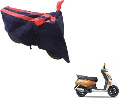 Flipkart SmartBuy Two Wheeler Cover for Mahindra(Gusto, Black, Orange)