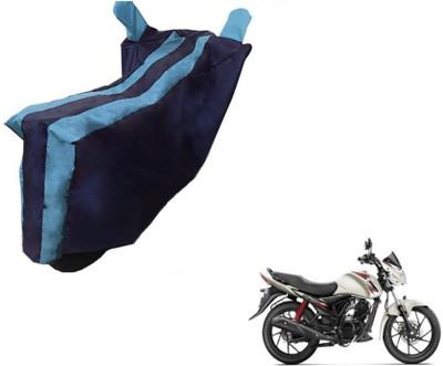 Flipkart SmartBuy Two Wheeler Cover for Suzuki(Sling Shot, Black, Blue)