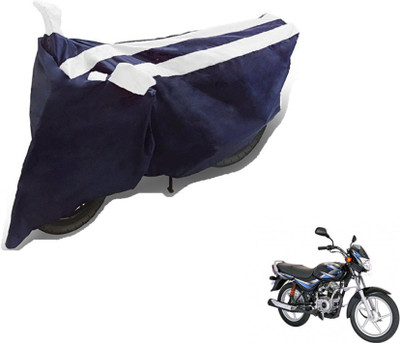 Flipkart SmartBuy Two Wheeler Cover for Bajaj(CT100, Black, White)