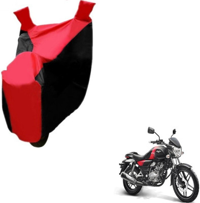 Flipkart SmartBuy Two Wheeler Cover for Bajaj(V 150, Black, Red)