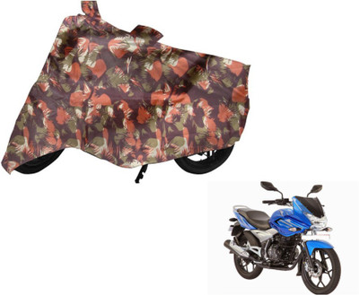 Flipkart SmartBuy Two Wheeler Cover for Bajaj(Discover 150 f, Multicolor)