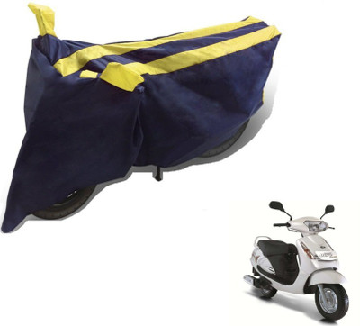 Flipkart SmartBuy Two Wheeler Cover for Mahindra(Duro, Black, Yellow)