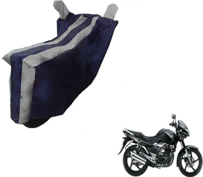Flipkart SmartBuy Two Wheeler Cover for Suzuki(GS, Black, Silver)