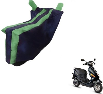 MOCKHE Two Wheeler Cover for Hero(Electric Cruz, Black, Green)