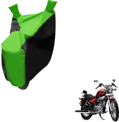 MOCKHE Two Wheeler Cover for Royal Enfield(Thunderbird 500, Black, Green)