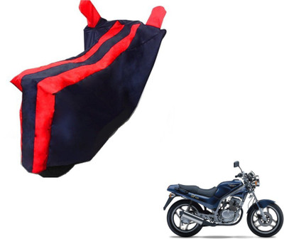 MOCKHE Two Wheeler Cover for Hyosung(Black, Red)