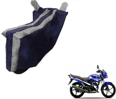 Flipkart SmartBuy Two Wheeler Cover for Yamaha(Gladiator, Black, Silver)